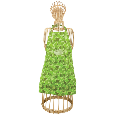 Delantal Infantil Estampado Camuflaje para el Jardin